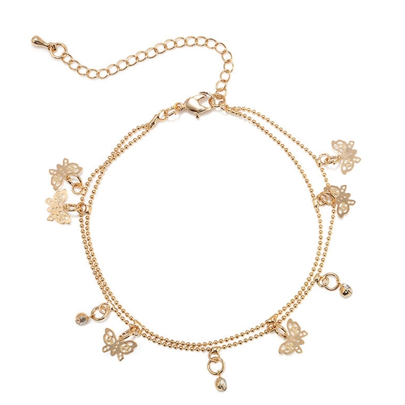 Women's Shoes Hand-Decorated Double Butterfly Anklet Fashion Alloy Jewelry For Women Foot Bracelet
Women's Shoes Hand-Decorated Double Butterfly Anklet Fashion Alloy Jewelry For Women Foot Bracelet