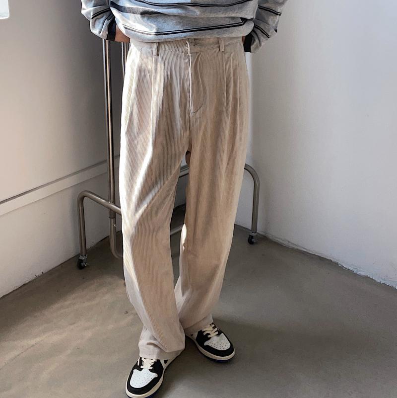 Men's Pants Fall/Winter 2021 Corduroy Casual Male Korean Version Of The Trend Loose Straight All-match Ins Trousers Sweatpants, Black
Men's Pants Fall/Winter 2021 Corduroy Casual Male Korean Version Of The Trend Loose Straight All-match Ins Trousers Sweatpants, Black