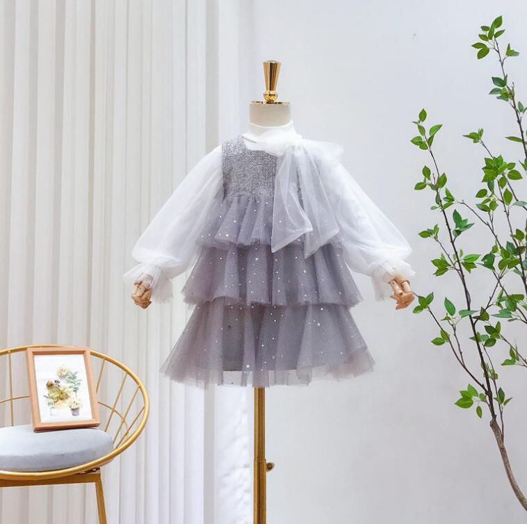 Clothing Sets Retail 2021 Baby Girls Fall Elegant Dress Sets, Star Mesh Vest + White Bow Underwear 3-7T
Clothing Sets Retail 2021 Baby Girls Fall Elegant Dress Sets, Star Mesh Vest + White Bow Underwear 3-7T