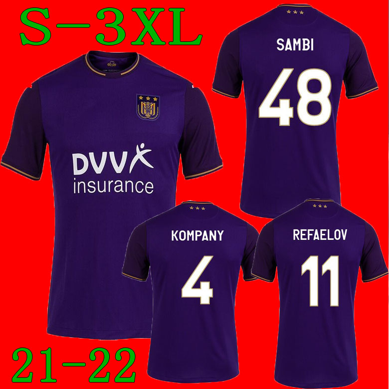 21 22 RSC Anderlecht Soccer Jerseys 2021 2022 KOMPANY HOEDT CULLEN VERBRUGGEN V.CROMBRUGGE DELCROIX REFAELOV SAMBI Verschaeren football shirts, White
21 22 RSC Anderlecht Soccer Jerseys 2021 2022 KOMPANY HOEDT CULLEN VERBRUGGEN V.CROMBRUGGE DELCROIX REFAELOV SAMBI Verschaeren football shirts, White