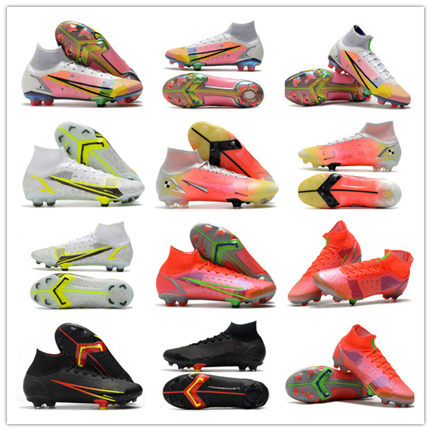 2021 Fashion Superfly 8 VIII 360 Elite FG Soccer Shoes Assassin 14 Generation High Help All Knitted Waterproof Football Mens Women Boots Cleats
2021 Fashion Superfly 8 VIII 360 Elite FG Soccer Shoes Assassin 14 Generation High Help All Knitted Waterproof Football Mens Women Boots Cleats