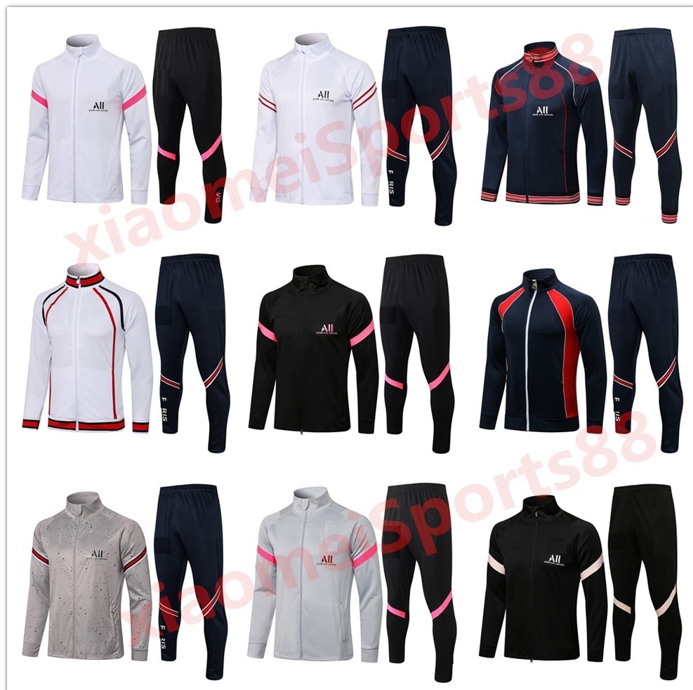 New 2021 2022 adult kit Long sleeves soccer jacket uniforms tracksuits psgs 21 22 train football coat training shirt suit, As shown in illustration
New 2021 2022 adult kit Long sleeves soccer jacket uniforms tracksuits psgs 21 22 train football coat training shirt suit, As shown in illustration