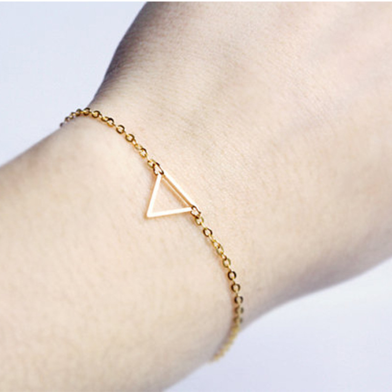Geometric Triangle Women Bracelet Bangles Gift for Women Lover Stainless Steel Zircon Daily Engagement Love Bracelet
Geometric Triangle Women Bracelet Bangles Gift for Women Lover Stainless Steel Zircon Daily Engagement Love Bracelet
