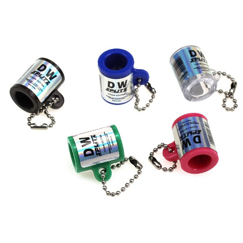 Plastic Round Cigar Cutter Cigarillo Scissors Knife Bag Cigarette Smoking Accessories Blunt Splitter with Keychain Joint Cut 
Plastic Round Cigar Cutter Cigarillo Scissors Knife Bag Cigarette Smoking Accessories Blunt Splitter with Keychain Joint Cut