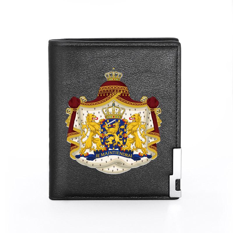 The Kingdom Of Netherlands Printing Leather Wallet Men Women Bifold Holder Short Purse Male Wallets, Red;black
The Kingdom Of Netherlands Printing Leather Wallet Men Women Bifold Holder Short Purse Male Wallets, Red;black