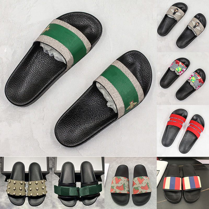2021 Slippers Designer Slides Sandal Flat Blooms Strawberry Tiger Bees Green Red White Web Shoes Beach Flip Flops Flower Box Dust Bag 35-46, Multi
2021 Slippers Designer Slides Sandal Flat Blooms Strawberry Tiger Bees Green Red White Web Shoes Beach Flip Flops Flower Box Dust Bag 35-46, Multi