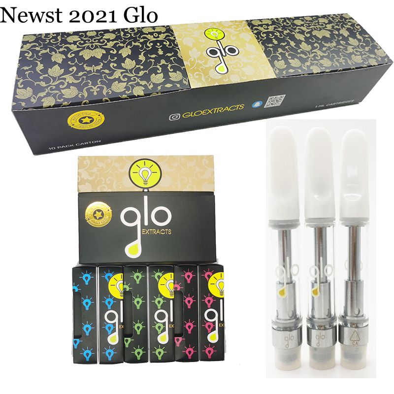 GLO Carts 0.8ml 1ml Ceramic Glass Atomizer Vape Cartridges Packaging 510 Thread empty e cig pens Disposable 2.0mm Thick Oil Holes Vaporizer
GLO Carts 0.8ml 1ml Ceramic Glass Atomizer Vape Cartridges Packaging 510 Thread empty e cig pens Disposable 2.0mm Thick Oil Holes Vaporizer
