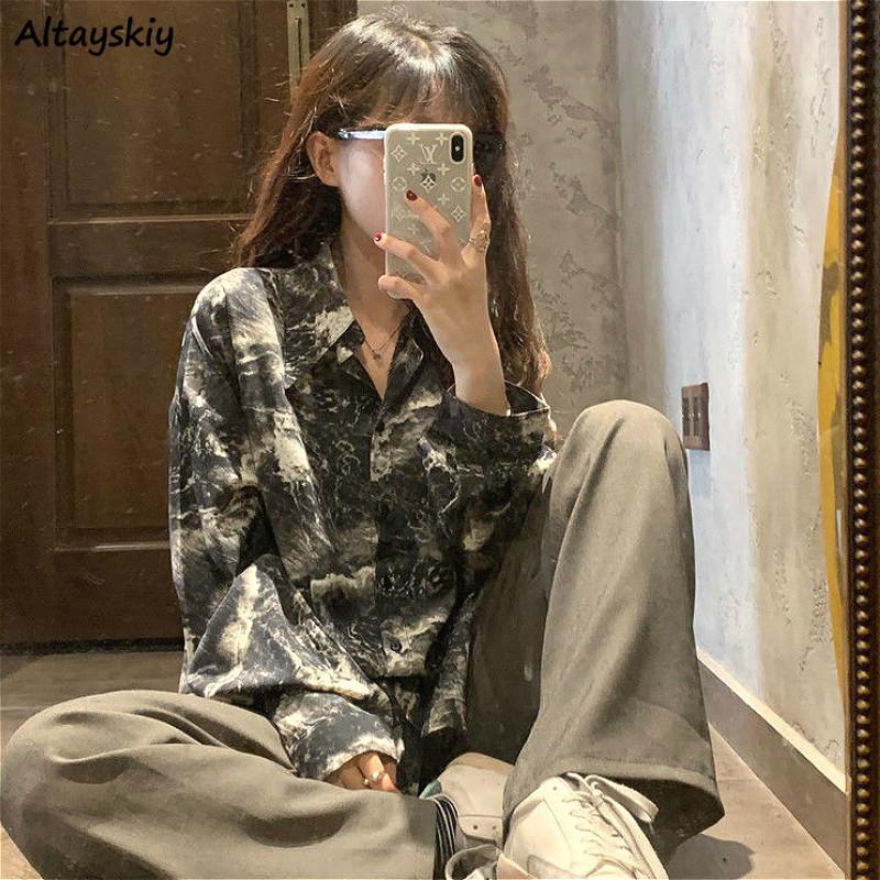 Women's Blouses & Shirts Blouse Women Retro Harajuku Long Sleeve Design All-match Fall Stylish Ladies Tops BF Style Single Breasted Teens St, White
Women's Blouses & Shirts Blouse Women Retro Harajuku Long Sleeve Design All-match Fall Stylish Ladies Tops BF Style Single Breasted Teens St, White