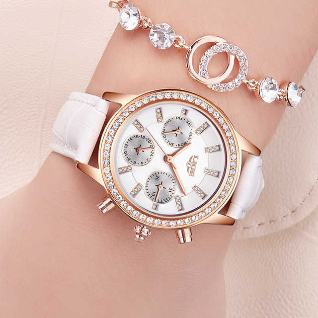 LIGE Top Luxury Brand Women Watches Leisure fashion Leather Quartz Ladies Diamond Dress watch Female gift Relogio Feminino+Box 210527, Black
LIGE Top Luxury Brand Women Watches Leisure fashion Leather Quartz Ladies Diamond Dress watch Female gift Relogio Feminino+Box 210527, Black