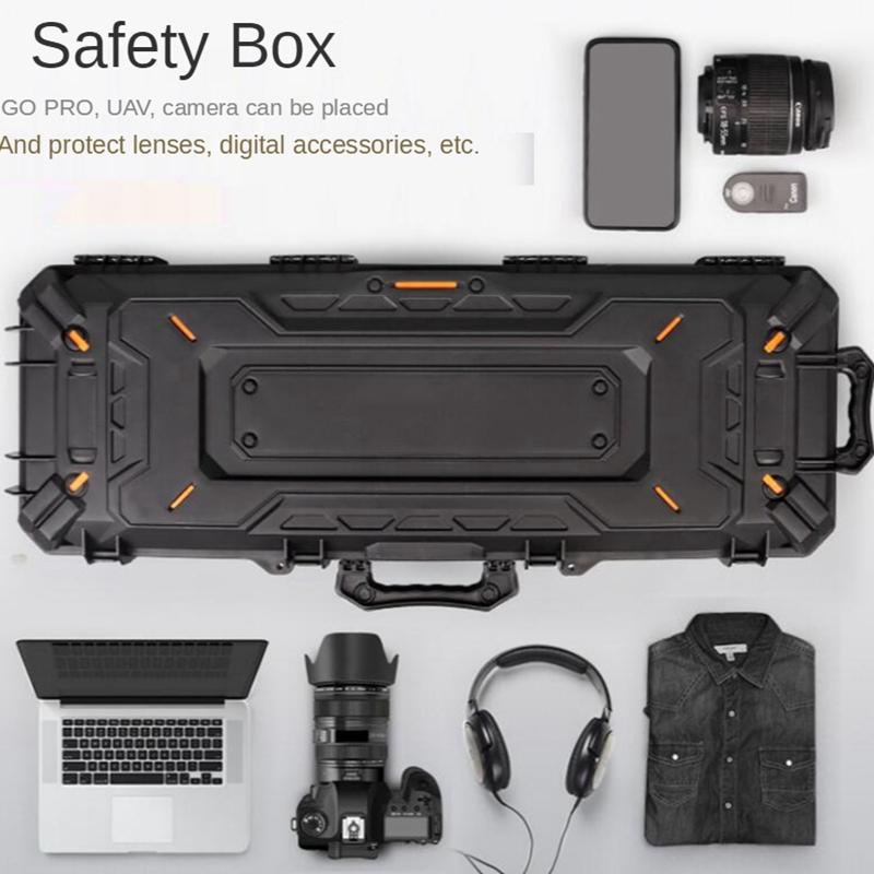 Stuff Sacks 106CM All Weather Rifle/Sgun Cases Premium Watertight Tactical Gun Case ABS Rifle Camera Digital Accessories, Black
Stuff Sacks 106CM All Weather Rifle/Sgun Cases Premium Watertight Tactical Gun Case ABS Rifle Camera Digital Accessories, Black