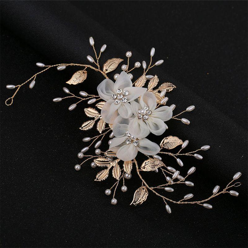 Hair Clips & Barrettes Bridal Headdress Wedding Head Hoop Women Artificial Pearl Rhinestone Headband, Golden;silver
Hair Clips & Barrettes Bridal Headdress Wedding Head Hoop Women Artificial Pearl Rhinestone Headband, Golden;silver