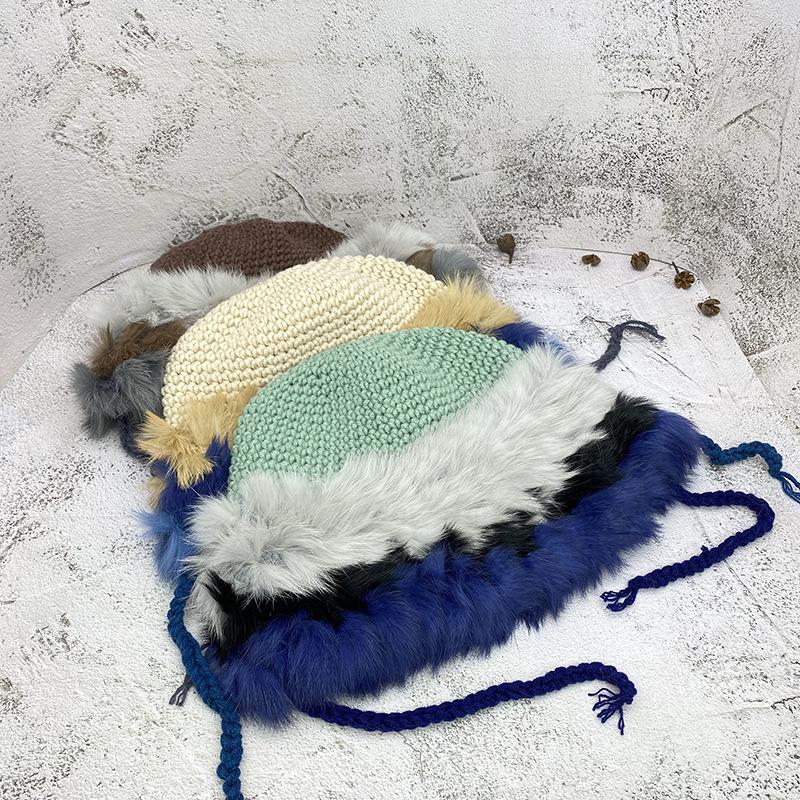 Berets Classic Autumn Winter Faux Fur Wool Knit Beanie Has Women Warm Soft Knitted Hat Pretty Girls Outdoor Sport Ski Cap Casual Bonnet
Berets Classic Autumn Winter Faux Fur Wool Knit Beanie Has Women Warm Soft Knitted Hat Pretty Girls Outdoor Sport Ski Cap Casual Bonnet