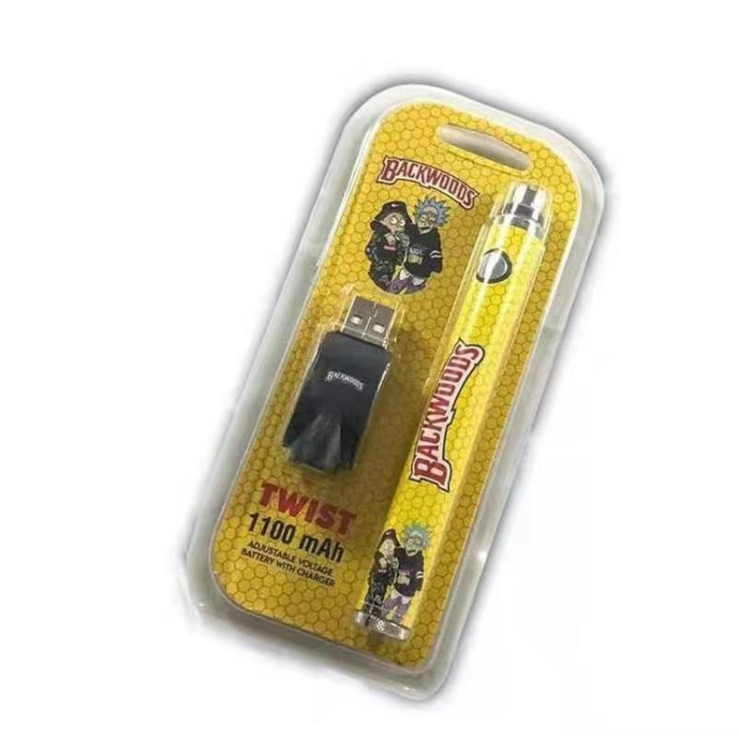 Rick & Morty battery Backwoods Twist 1100mah Preheat adjust Voltage 900mAh 510 e cig bud for Wax Oil Th205 Cartridge
Rick & Morty battery Backwoods Twist 1100mah Preheat adjust Voltage 900mAh 510 e cig bud for Wax Oil Th205 Cartridge