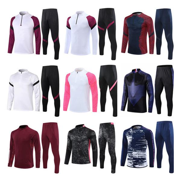 2021 soccer tracksuits kits football training suit Real madrid HAZARD MBAPPE survetement de foot chandal jogging jackets hot sport AAA444, Black
2021 soccer tracksuits kits football training suit Real madrid HAZARD MBAPPE survetement de foot chandal jogging jackets hot sport AAA444, Black