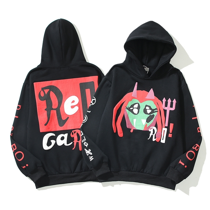 21ss hip hop Kanye's bubble hair lettering print men's and women's same casual loose Hoodie sweater fashion, Black
21ss hip hop Kanye's bubble hair lettering print men's and women's same casual loose Hoodie sweater fashion, Black