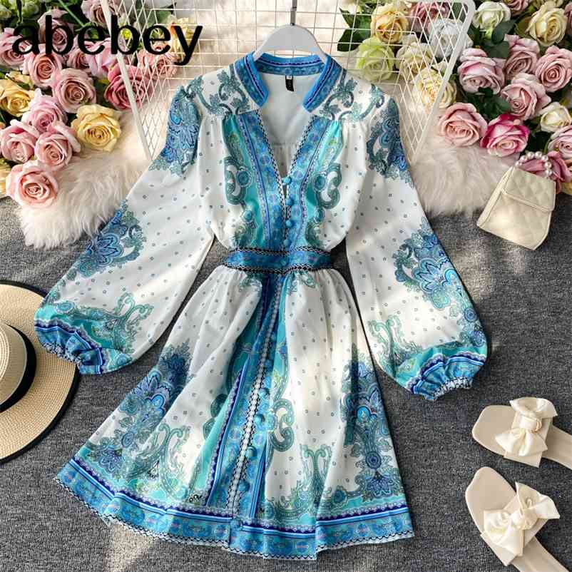 Spring Autumn Women's Dress French Style Long Sleeve Dress Lantern Sleeve Loose Thin A-line Dresses 210715, White
Spring Autumn Women's Dress French Style Long Sleeve Dress Lantern Sleeve Loose Thin A-line Dresses 210715, White