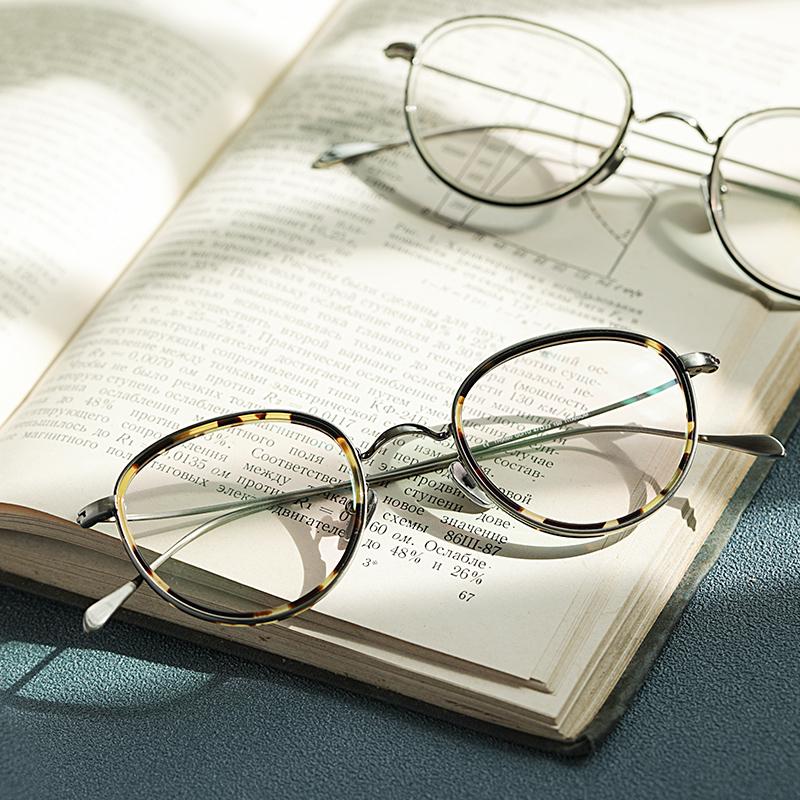 Fashion Sunglasses Frames High Quality Titanium Glasses Frame Men Round Optical Eyewear Myopia Hyperopia Prescription Women Eyeglasses
Fashion Sunglasses Frames High Quality Titanium Glasses Frame Men Round Optical Eyewear Myopia Hyperopia Prescription Women Eyeglasses