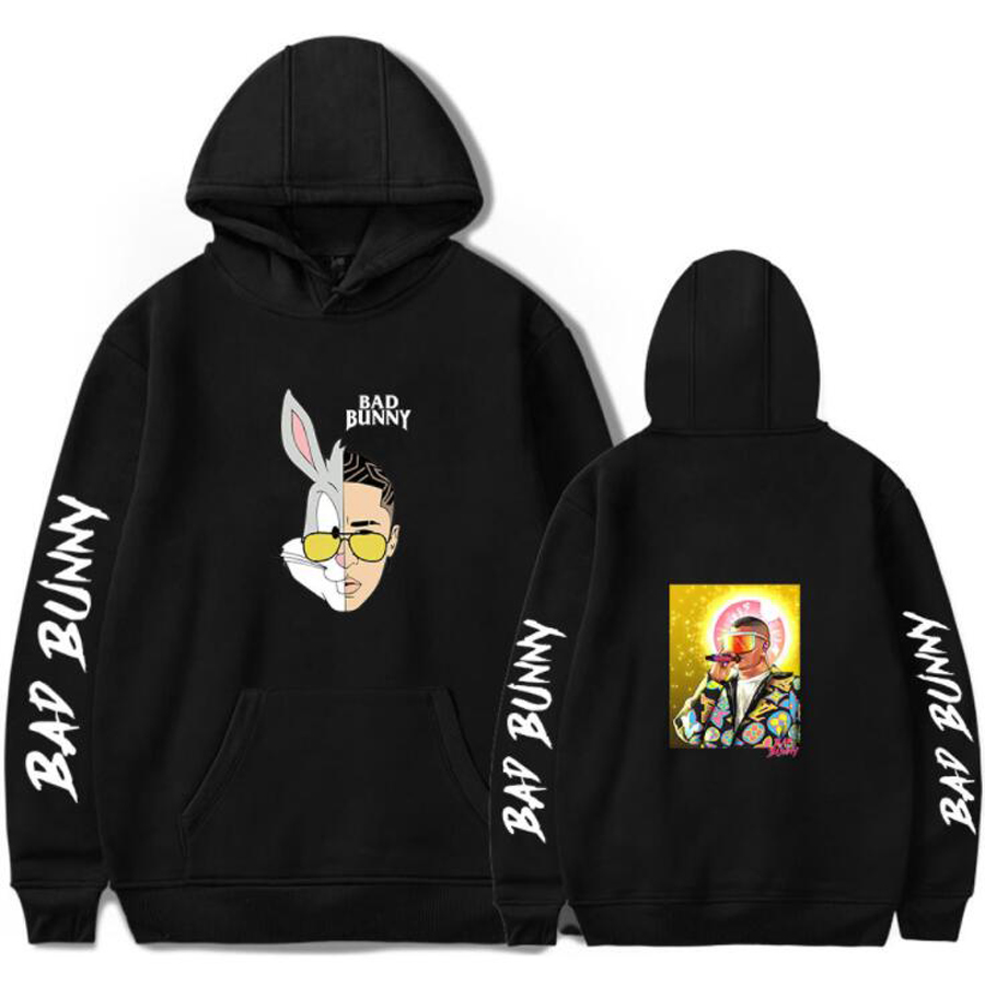 Bad Bunny Hoodies Men/Women Graphic Sweatshirts Rapper Hip Hop Badbunny Hooded Pullover Sweatershirts Male/Women Casual Tops, 001
Bad Bunny Hoodies Men/Women Graphic Sweatshirts Rapper Hip Hop Badbunny Hooded Pullover Sweatershirts Male/Women Casual Tops, 001