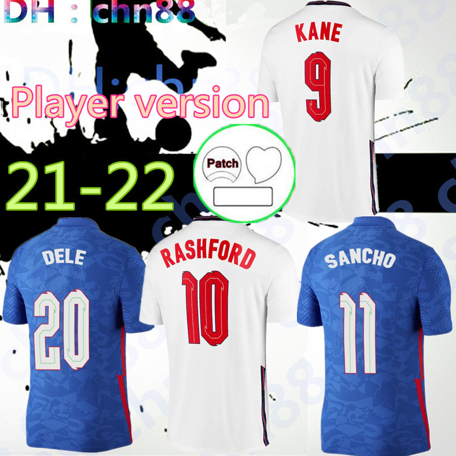 Player version 2021 2022 soccer jersey KANE STERLING RASHFORD SANCHO HENDERSON BARKLEY MAGUIRE 20 22 national football shirts men + kids kit sets uniforms
Player version 2021 2022 soccer jersey KANE STERLING RASHFORD SANCHO HENDERSON BARKLEY MAGUIRE 20 22 national football shirts men + kids kit sets uniforms