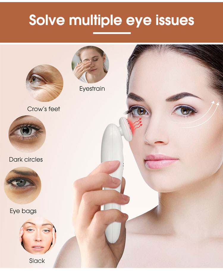Portable mini rechargeable beauty instrument machine handheld eye rejuvenation device
Portable mini rechargeable beauty instrument machine handheld eye rejuvenation device