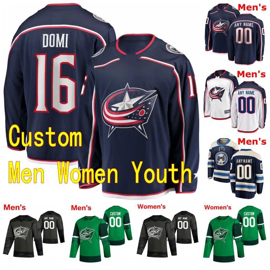 2020 2021 Columbus Blue Jackets Hockey Jersey 59 Yegor Chinakhov 44 Gavin Bayreuther 9 Mikko Koivu 16 Max Domi Custom Blue White Stitched, Black
2020 2021 Columbus Blue Jackets Hockey Jersey 59 Yegor Chinakhov 44 Gavin Bayreuther 9 Mikko Koivu 16 Max Domi Custom Blue White Stitched, Black