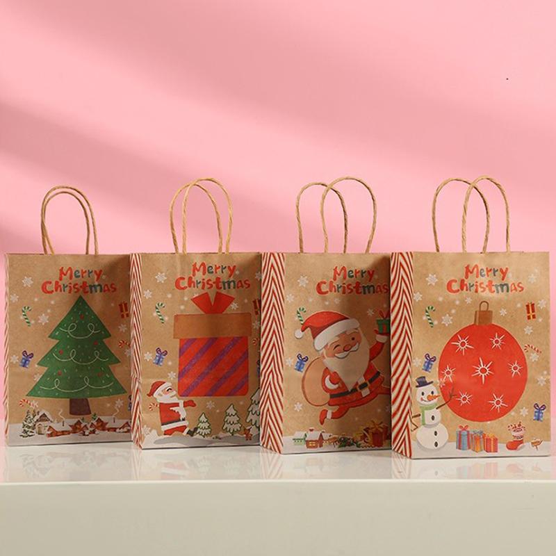 Gift Wrap 5pcs Christmas Paper Bags Merry Tree Printed 2022 Year Present Candy Clothes Packaging
Gift Wrap 5pcs Christmas Paper Bags Merry Tree Printed 2022 Year Present Candy Clothes Packaging