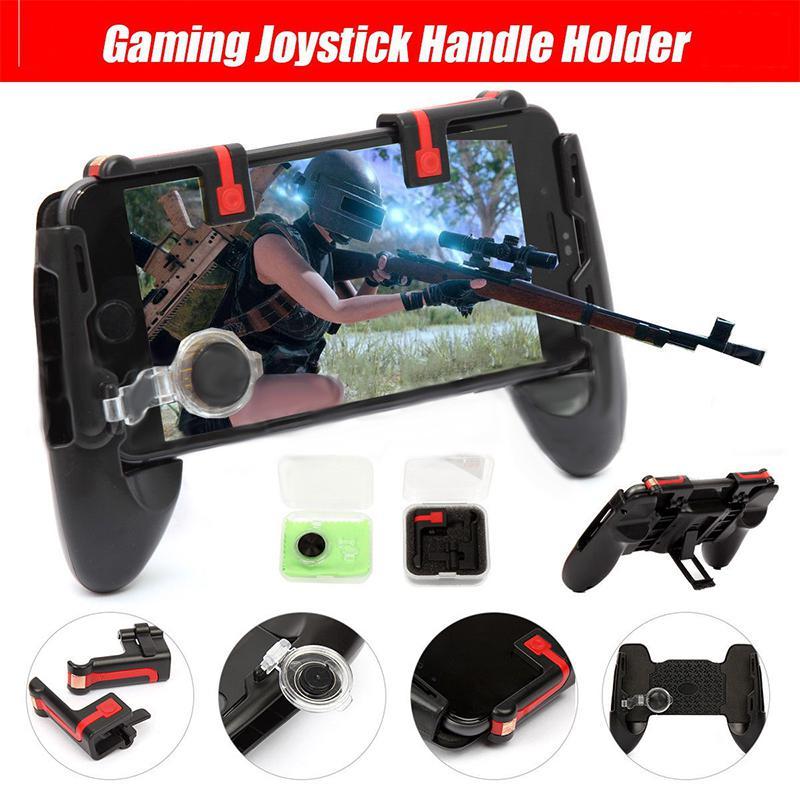 Game Controllers & Joysticks PUBG Mobile Gaming Joystick Handle Holder Phone Trigger Fire Button L1R1 Shooter Controller For FPS
Game Controllers & Joysticks PUBG Mobile Gaming Joystick Handle Holder Phone Trigger Fire Button L1R1 Shooter Controller For FPS