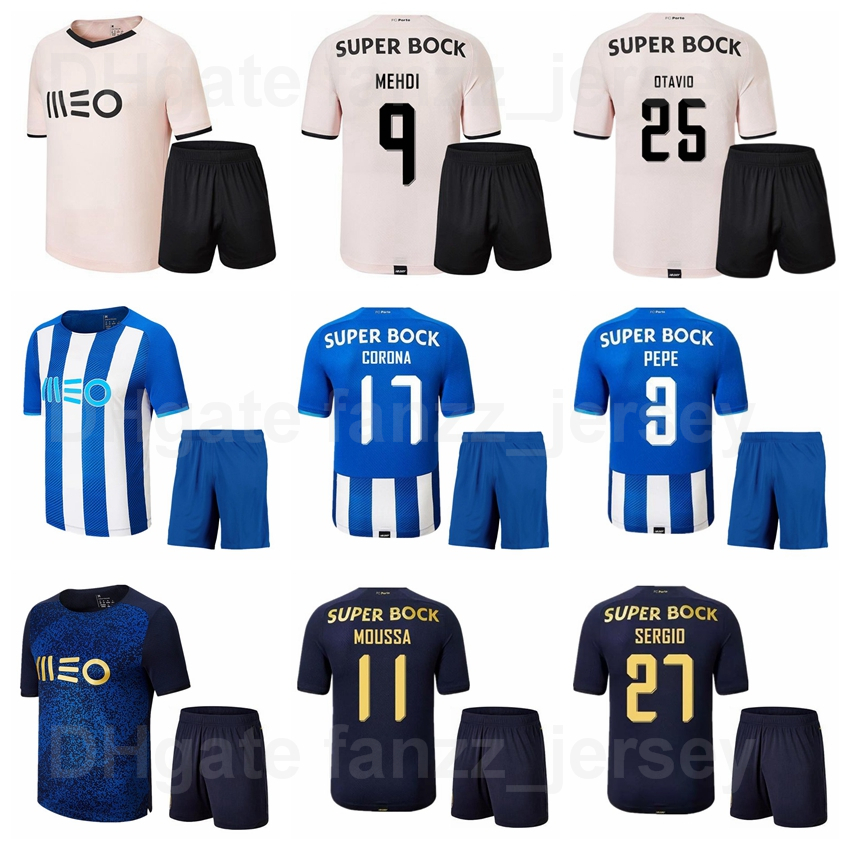 FC Porto 17 Jesus CoronaJersey Set 2021 2022 Soccer 29 Francisco Soares 11 Moussa Marega 9 Vincent Aboubakar 10 Shoya Nakajima 13 ALEX TELLES Football Shirt Kits, Beige
FC Porto 17 Jesus CoronaJersey Set 2021 2022 Soccer 29 Francisco Soares 11 Moussa Marega 9 Vincent Aboubakar 10 Shoya Nakajima 13 ALEX TELLES Football Shirt Kits, Beige