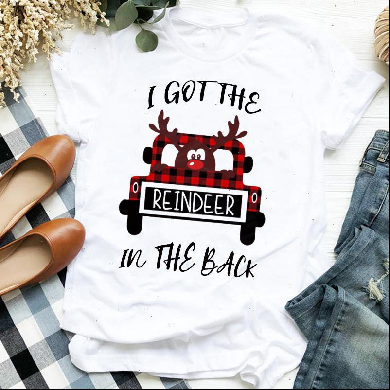 women merry christmas plaid truck deer clothing 90s cute holiday clothes ladies graphic print tee tshirt female t, White
women merry christmas plaid truck deer clothing 90s cute holiday clothes ladies graphic print tee tshirt female t, White