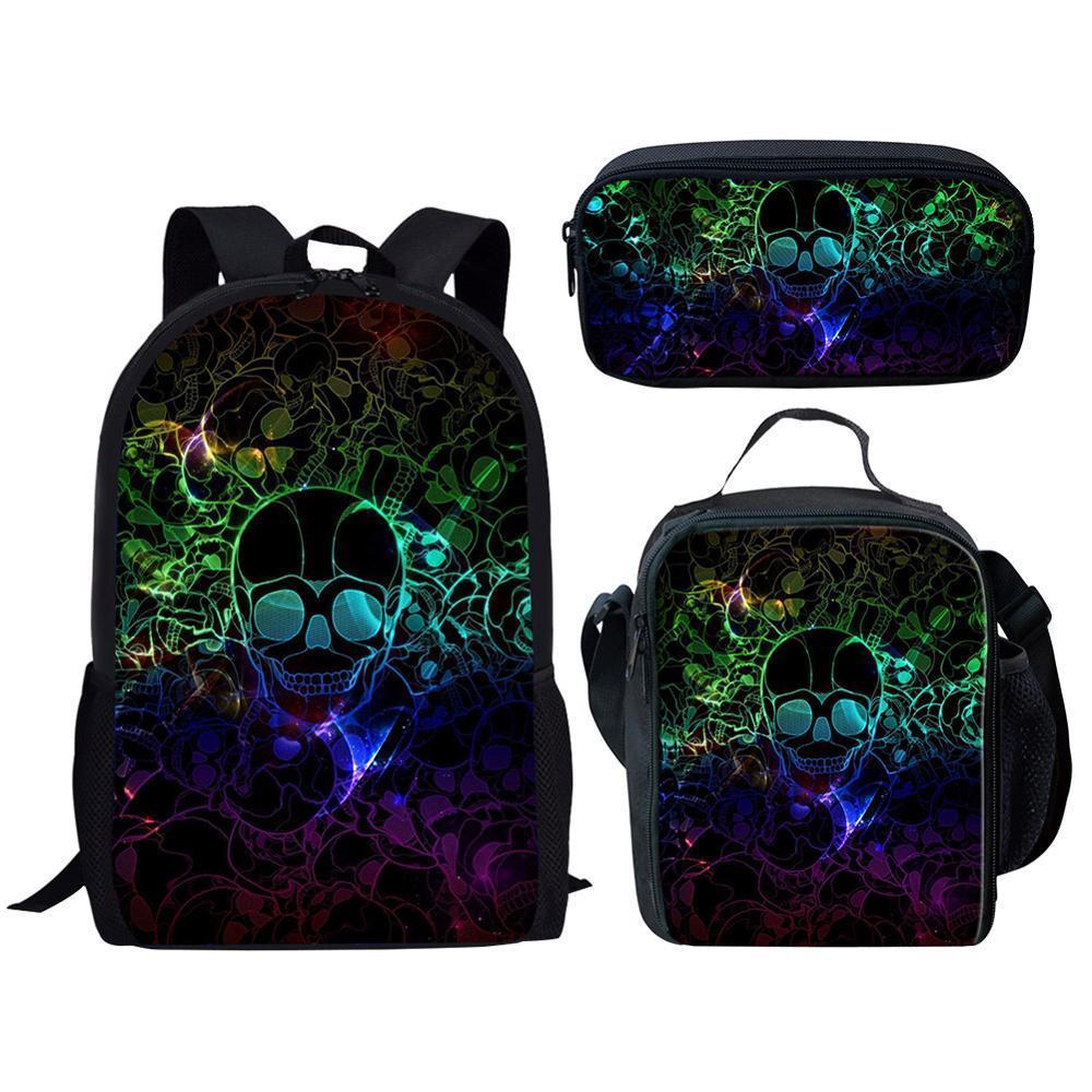 cool skull pattern school bag for teen boys girls cute student kids schoolbag primary 3d childrens backpack bookbags
cool skull pattern school bag for teen boys girls cute student kids schoolbag primary 3d childrens backpack bookbags