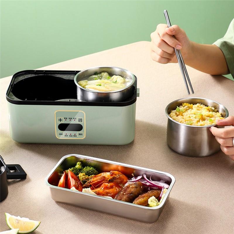Rice Cookers 220V Electric Microwave Heating Lunch Box Food Storage Container For Student Office Worker Doublelayer Insulation Containe
Rice Cookers 220V Electric Microwave Heating Lunch Box Food Storage Container For Student Office Worker Doublelayer Insulation Containe