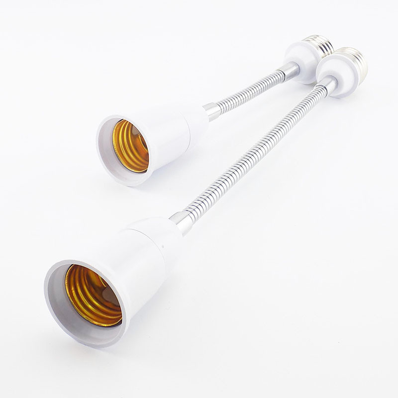 Lamp Bases LED Bulb Base Converters e 27 to E27 Socket Flexible Extension cord wall Light Holder Lamps Adapter 18 28 38 48 58cm