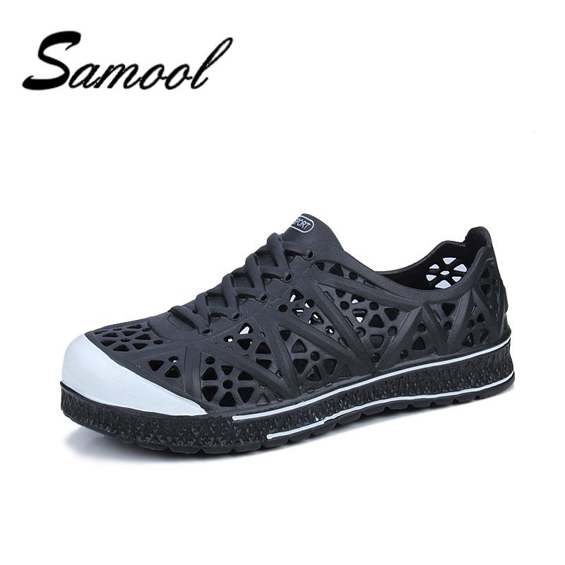 Sandals Summer Man Garden Hollow Outdoor Jelly Breathable EVA Hole Slip On Samool Male Cool Flat Solid Shoes Big Size YX5, Black
Sandals Summer Man Garden Hollow Outdoor Jelly Breathable EVA Hole Slip On Samool Male Cool Flat Solid Shoes Big Size YX5, Black