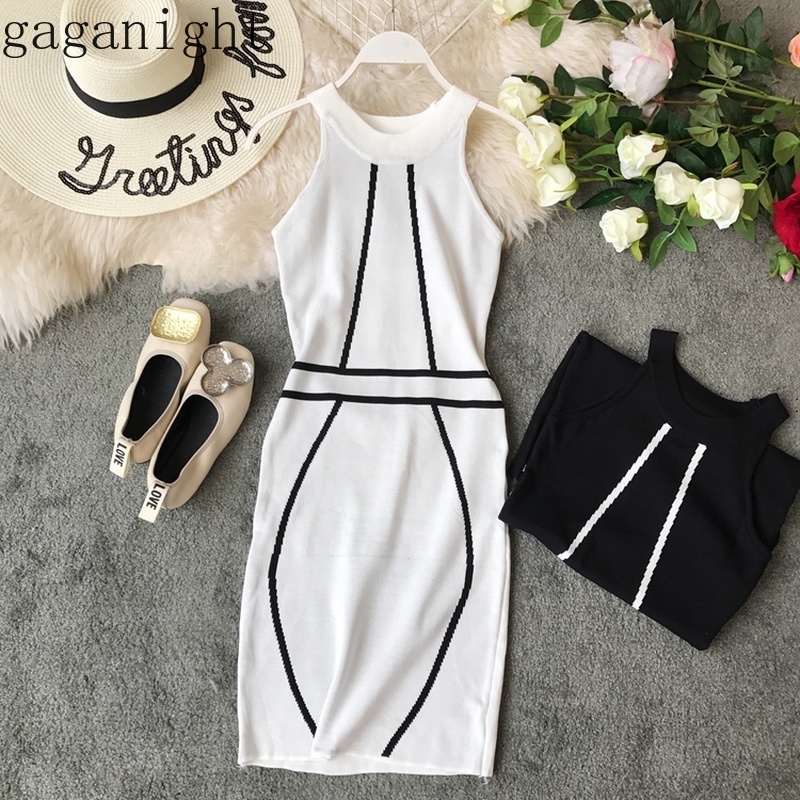 Gaganight Women Sexy Club Summer Knitted Dress Off Shoulder Sleeveless Halter Slim Bodycon Dresses Office Lady Fashion Vestidos 210519, White
Gaganight Women Sexy Club Summer Knitted Dress Off Shoulder Sleeveless Halter Slim Bodycon Dresses Office Lady Fashion Vestidos 210519, White