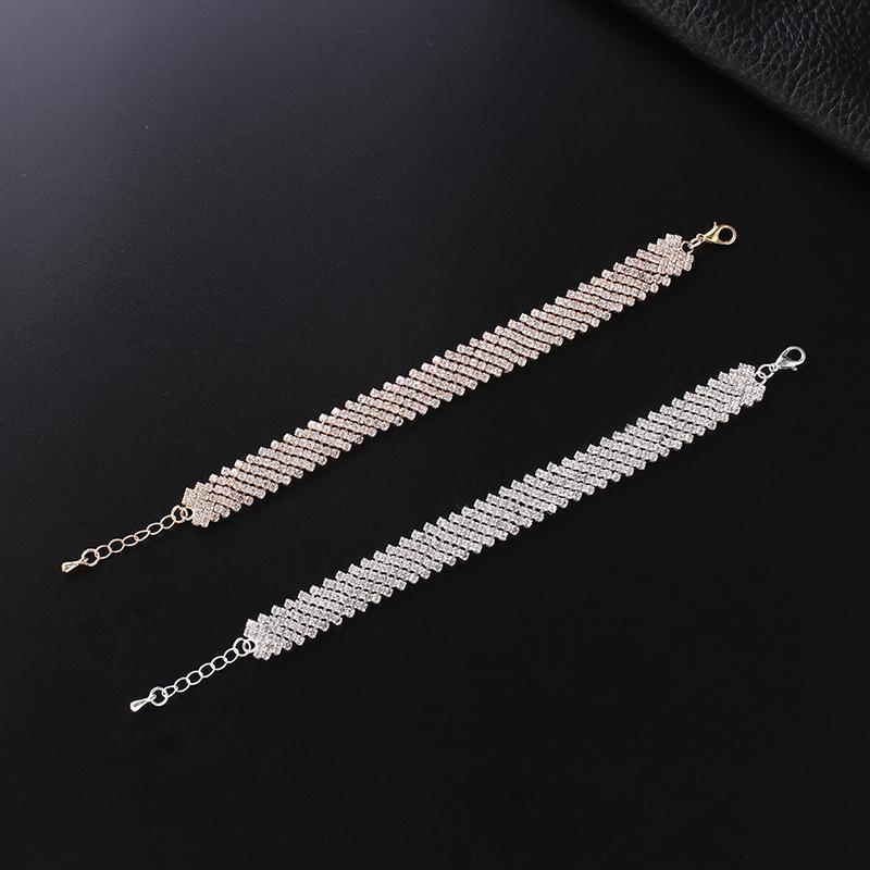 Link, Chain YFJEWE Statement Wide Full Rhinestone Bracelets For Women Wedding Party Fashion Jewelry Korean Bijoux B303
Link, Chain YFJEWE Statement Wide Full Rhinestone Bracelets For Women Wedding Party Fashion Jewelry Korean Bijoux B303