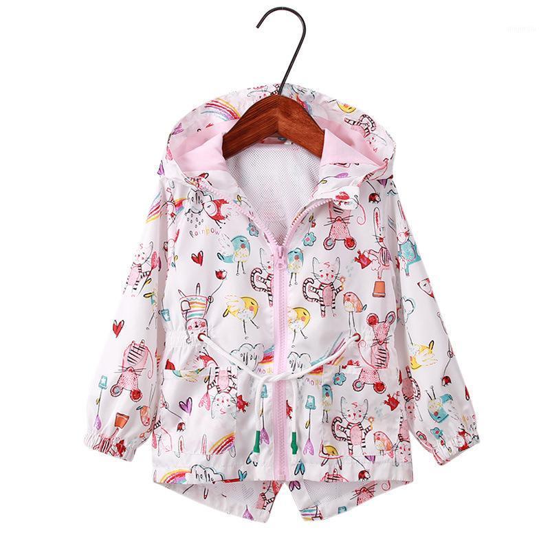Jackets Spring And Autumn Girls' Windbreaker Waist Drawstring Cat Mouse Graffiti Pink Jacket Cardigan Outerwear Sport Playsuits, Blue;gray
Jackets Spring And Autumn Girls' Windbreaker Waist Drawstring Cat Mouse Graffiti Pink Jacket Cardigan Outerwear Sport Playsuits, Blue;gray