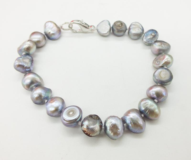 Bangle Genuine Natural Freshwater Baroque Pearl Bracelets Bangles For Women Pink / White Gray 8-9mm Charm Jewelry 7.5"
Bangle Genuine Natural Freshwater Baroque Pearl Bracelets Bangles For Women Pink / White Gray 8-9mm Charm Jewelry 7.5"