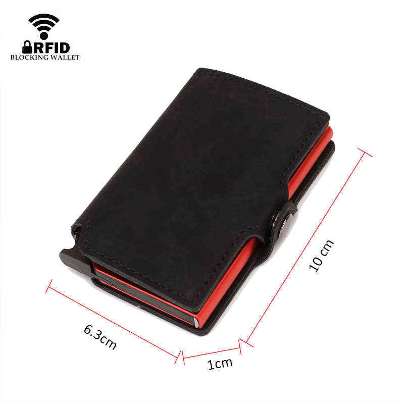Wallets Dienqi Thin Luxury Leather Security Men Women Card Holder Ridge Mini Purse Red Magic Walet 1122
Wallets Dienqi Thin Luxury Leather Security Men Women Card Holder Ridge Mini Purse Red Magic Walet 1122