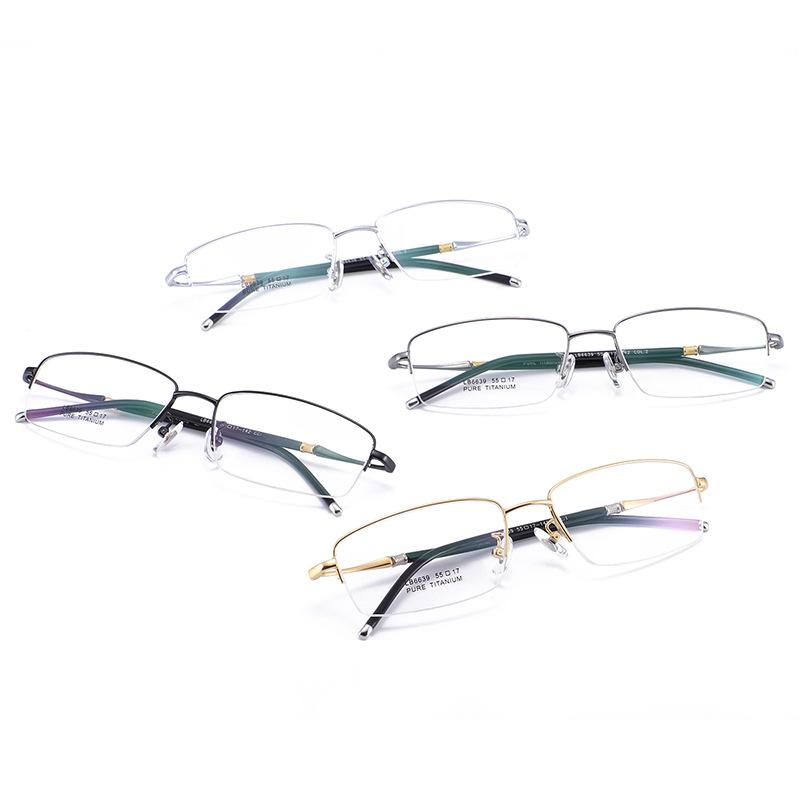 Fashion Sunglasses Frames Pure Titanium Frame Plate Spectacle Men's Myopia Business High-quality Prescription Optical 6639
Fashion Sunglasses Frames Pure Titanium Frame Plate Spectacle Men's Myopia Business High-quality Prescription Optical 6639