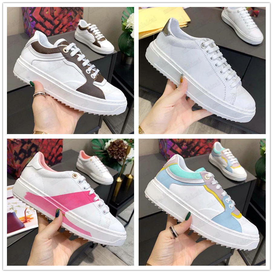 Designer Casual Shoes TIME OUT Sneakers For Female Womens Printed Embroidered Calf Leather Monograms Flowers Luxurys Brand Trainers Lace Up Low Cut Sneaker, Customize
Designer Casual Shoes TIME OUT Sneakers For Female Womens Printed Embroidered Calf Leather Monograms Flowers Luxurys Brand Trainers Lace Up Low Cut Sneaker, Customize