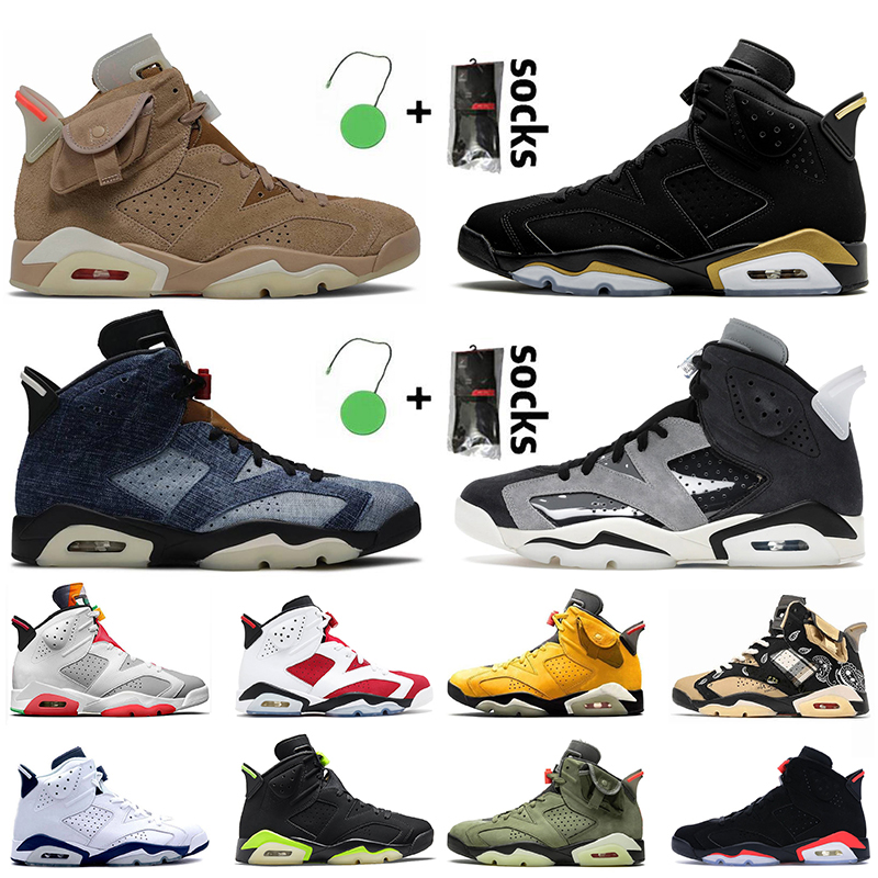 Fashion Jumpman 6 Men Women 6s Basketball Shoes Travis British Khaki Midnight Navy Sneakers Black Infrared Yellow Cactus Jack Carmine Traine
Fashion Jumpman 6 Men Women 6s Basketball Shoes Travis British Khaki Midnight Navy Sneakers Black Infrared Yellow Cactus Jack Carmine Traine