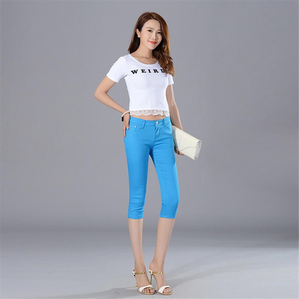 whole cotton colour elastic women jeans force cropped trousers pencil pants high waist woman mujer jean plus size, Blue
whole cotton colour elastic women jeans force cropped trousers pencil pants high waist woman mujer jean plus size, Blue
