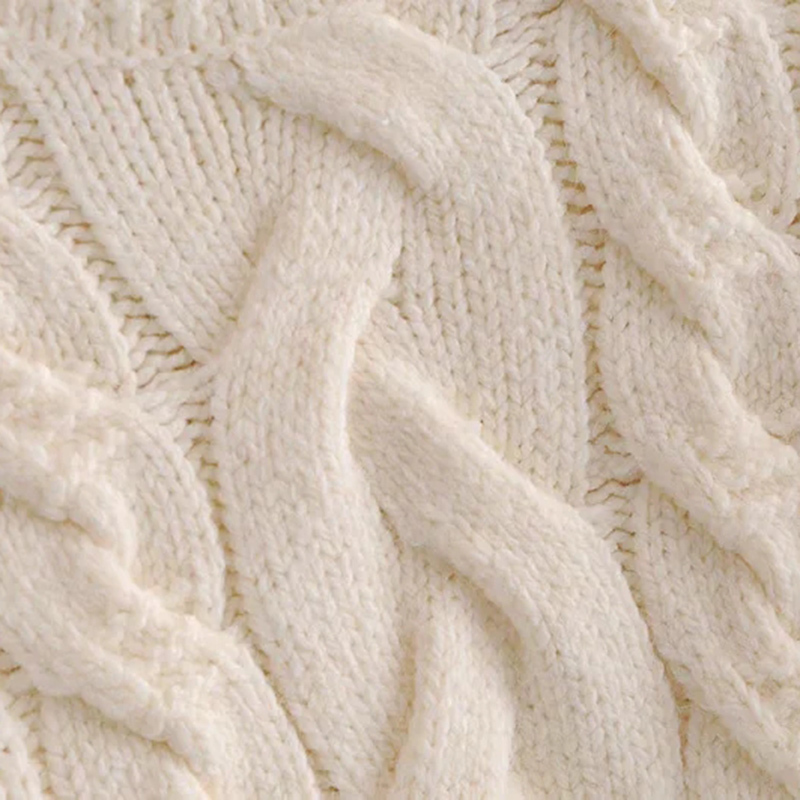 Women Fashion Loose Knitted Sweater Vintage Round neck Long Sleeve Female Pullovers Chic Tops 210520