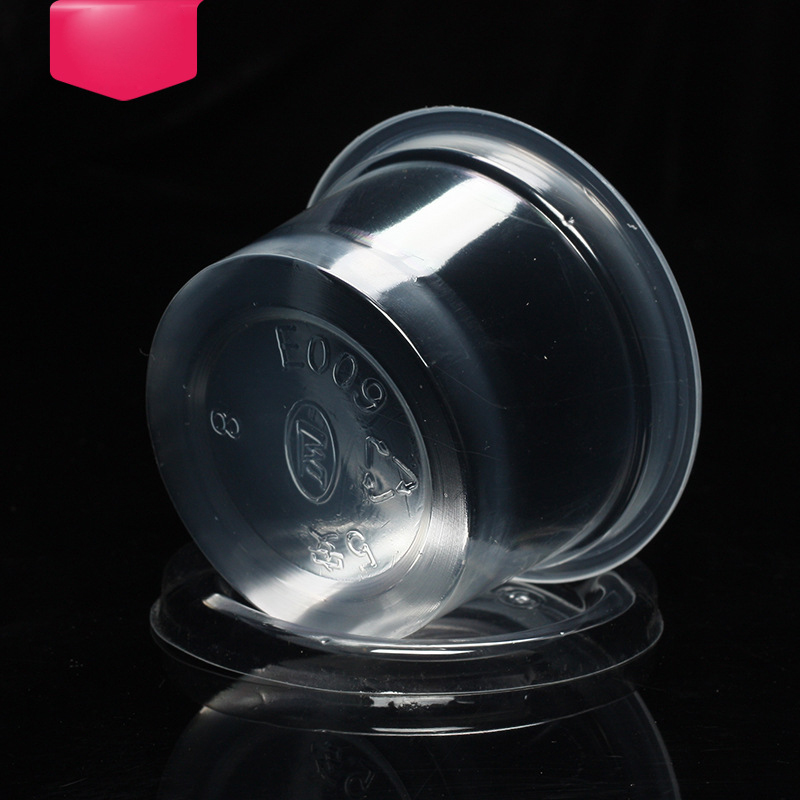 150ml/5oz Disposable Pudding with Lid Clear Plastic Dessert Cups Jelly Sauce Yogurt Box Bowl for Party Free shipping