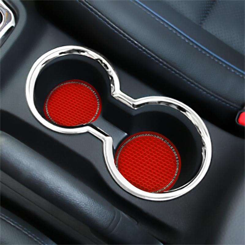 Drink Holder Car Water Cup Bottle Anti-slip Pad Mat Silica Gel For Interior Decoration Styling Accessories