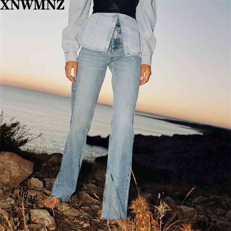 women Fashion hi-rise wide-leg full length jeans Vintage Female Chic High-waist faded effect seamless hems 210520, Blue
women Fashion hi-rise wide-leg full length jeans Vintage Female Chic High-waist faded effect seamless hems 210520, Blue