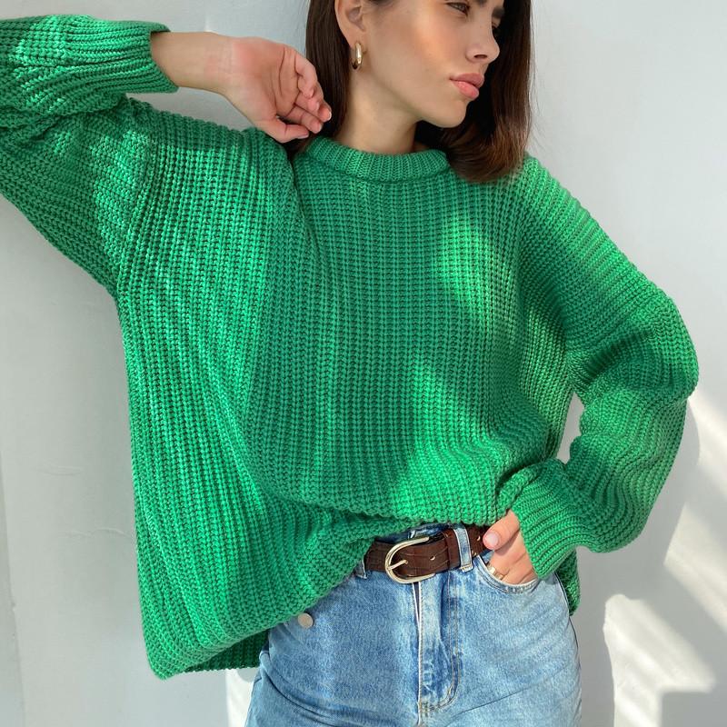 Women's Sweaters Autumn Winter Thickening Oversized Sweater Women Long Sleeve Casual Loose Pullovers Female Cashmere Solid Knitted Tops, White;black
Women's Sweaters Autumn Winter Thickening Oversized Sweater Women Long Sleeve Casual Loose Pullovers Female Cashmere Solid Knitted Tops, White;black