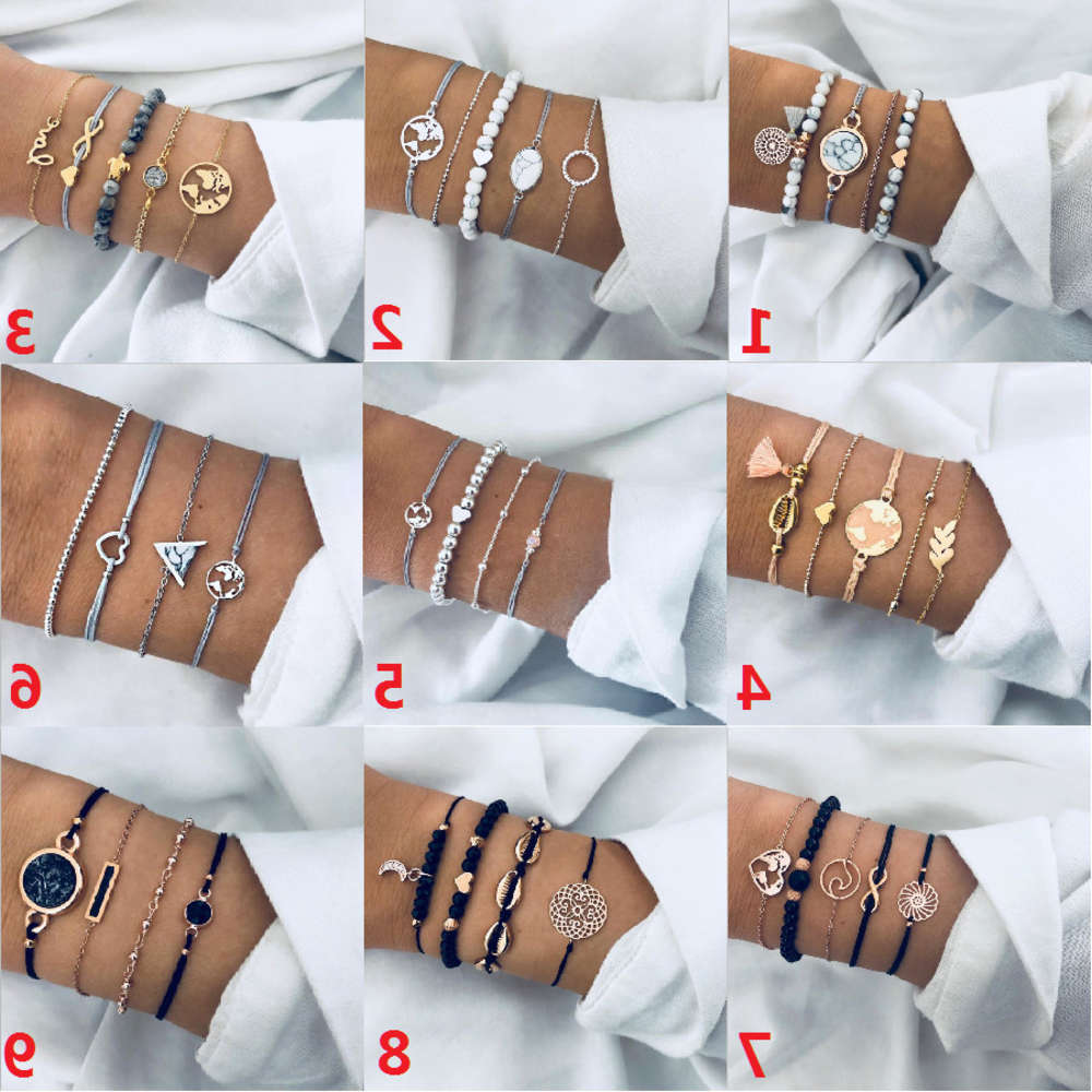 Hand catenary geometric Turquoise tortoise Beaded shell ECG love map bracelet and Bracelet Set, Golden;silver
Hand catenary geometric Turquoise tortoise Beaded shell ECG love map bracelet and Bracelet Set, Golden;silver