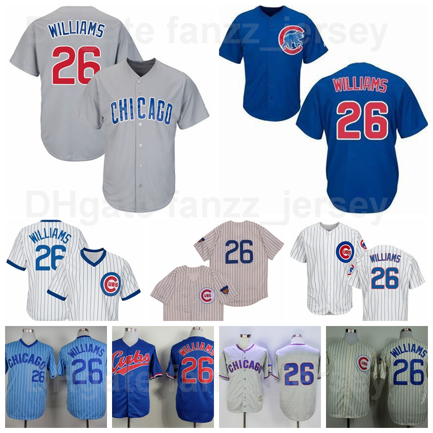 Vintage Baseball 26 Billy Williams Jersey Retro 1968 1969 1994 Blue White Grey Beige Team Color Pullover Pinstripe Embroidery Cooperstown Good Quality, 1969 vintage
Vintage Baseball 26 Billy Williams Jersey Retro 1968 1969 1994 Blue White Grey Beige Team Color Pullover Pinstripe Embroidery Cooperstown Good Quality, 1969 vintage