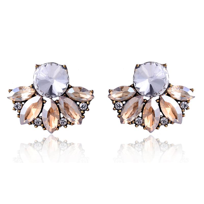 Stud TODOX Korean Personality Fashion Jewelry Earrings For Women Retro Geometric Colorful Acrylic Crystal Female Elegant, Golden;silver
Stud TODOX Korean Personality Fashion Jewelry Earrings For Women Retro Geometric Colorful Acrylic Crystal Female Elegant, Golden;silver